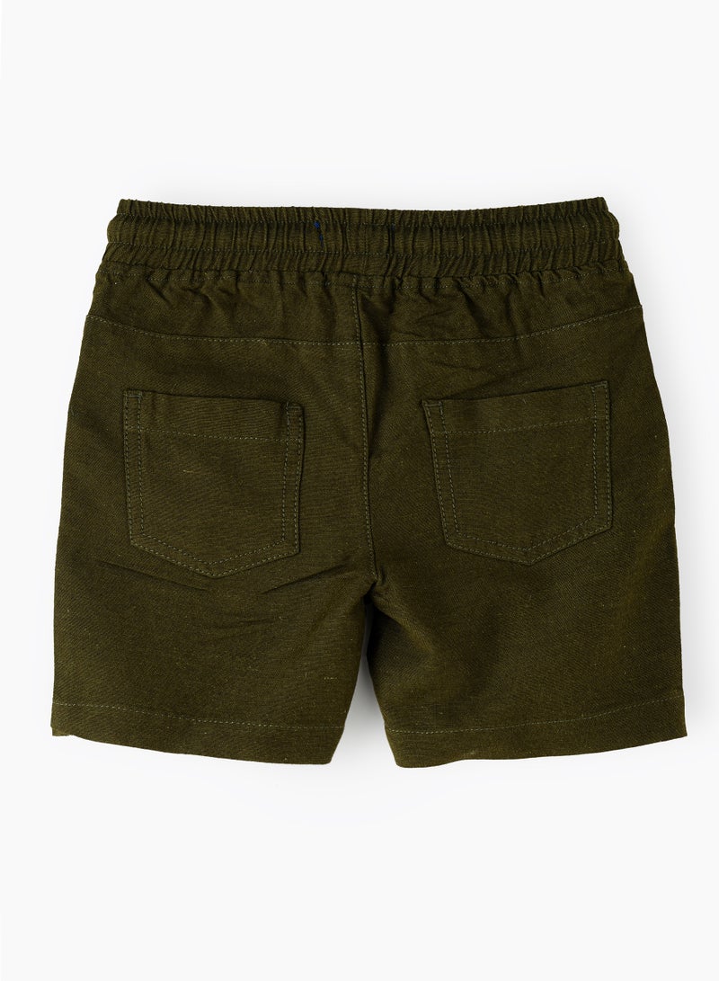 Desert Adventures: Boys' Comfy Cotton Shorts Playful & Cool