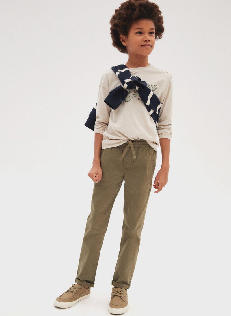 Kids Drawstring Trousers