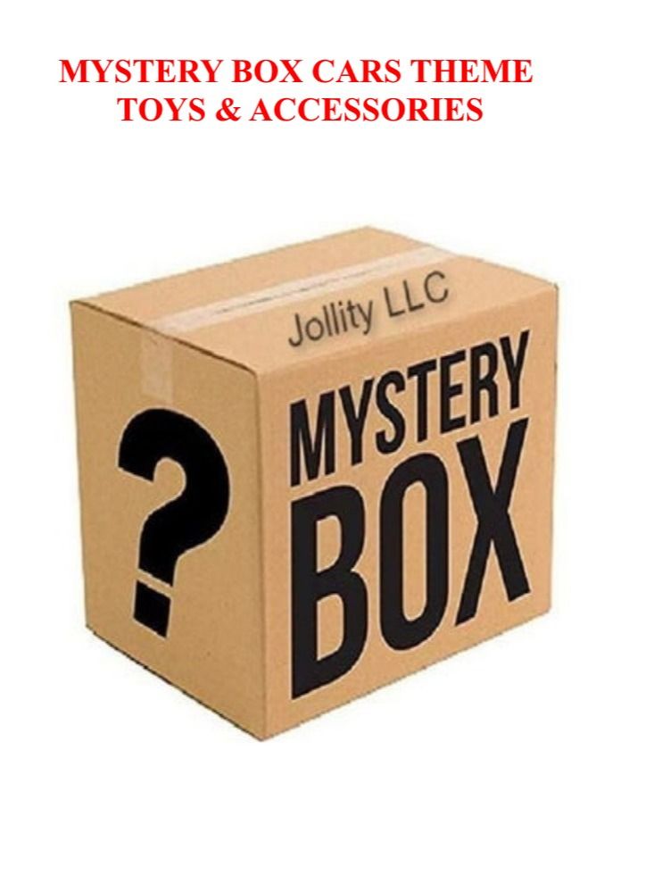 Mystery Box for Cars Fans Toys and Accessories 8 plus items