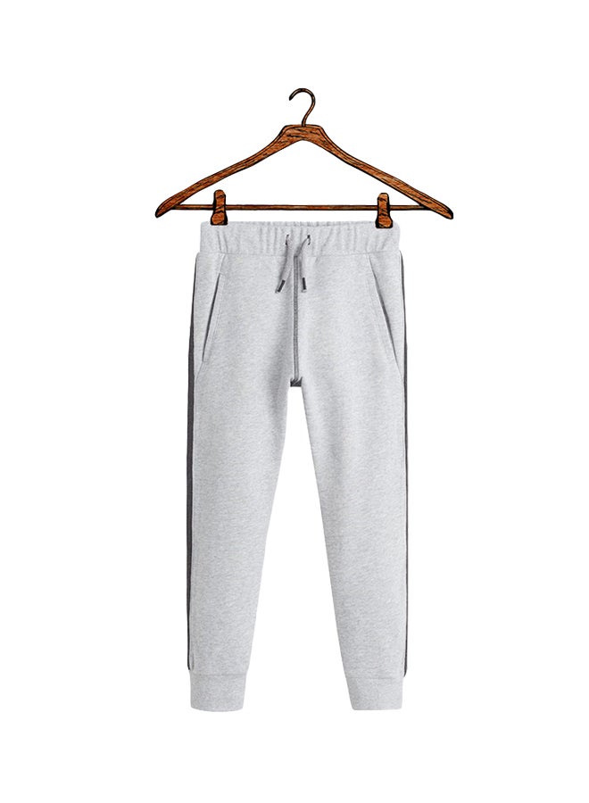 Taped Side Sweatpants Grey