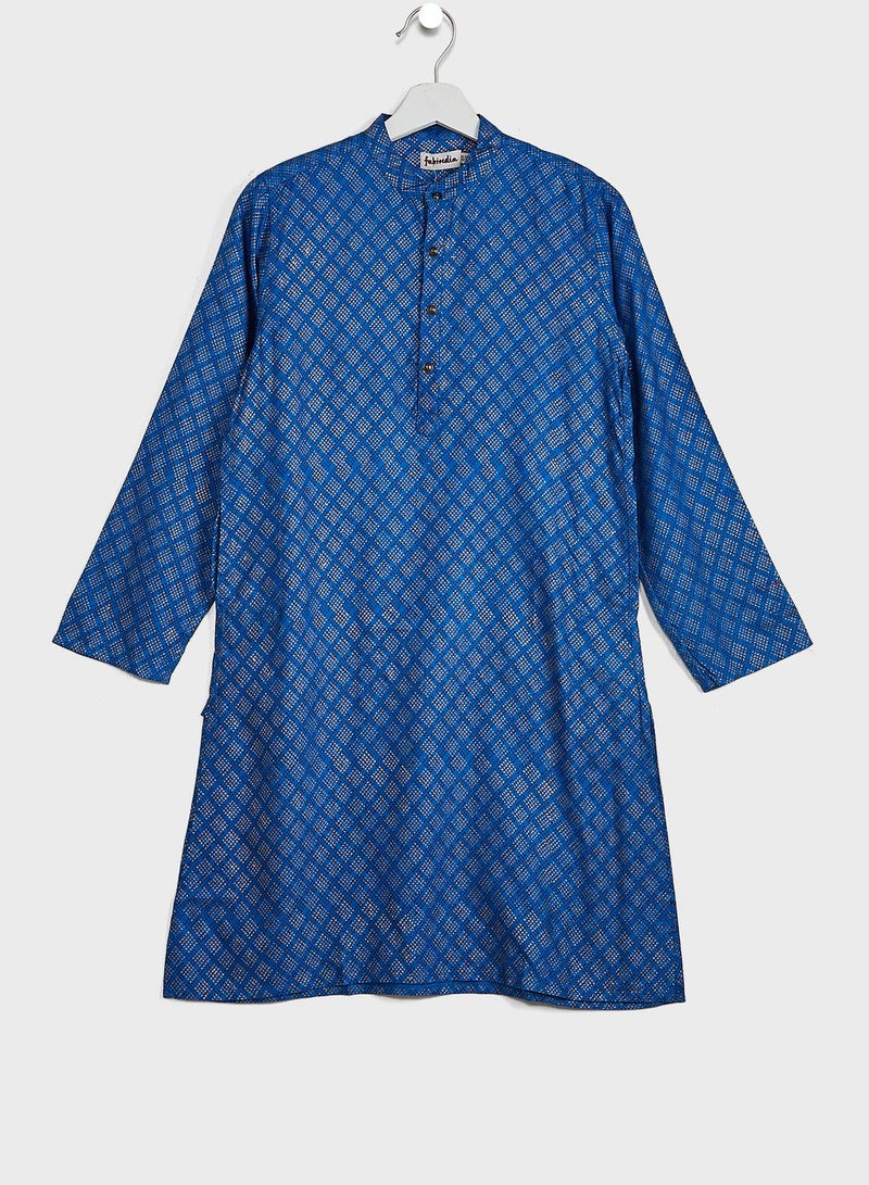 Kids Printed Kurta