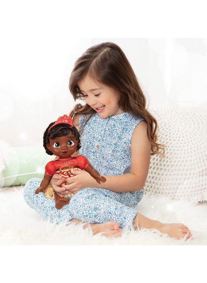 Moana Baby Doll With Baby Bottle & Hair Pin