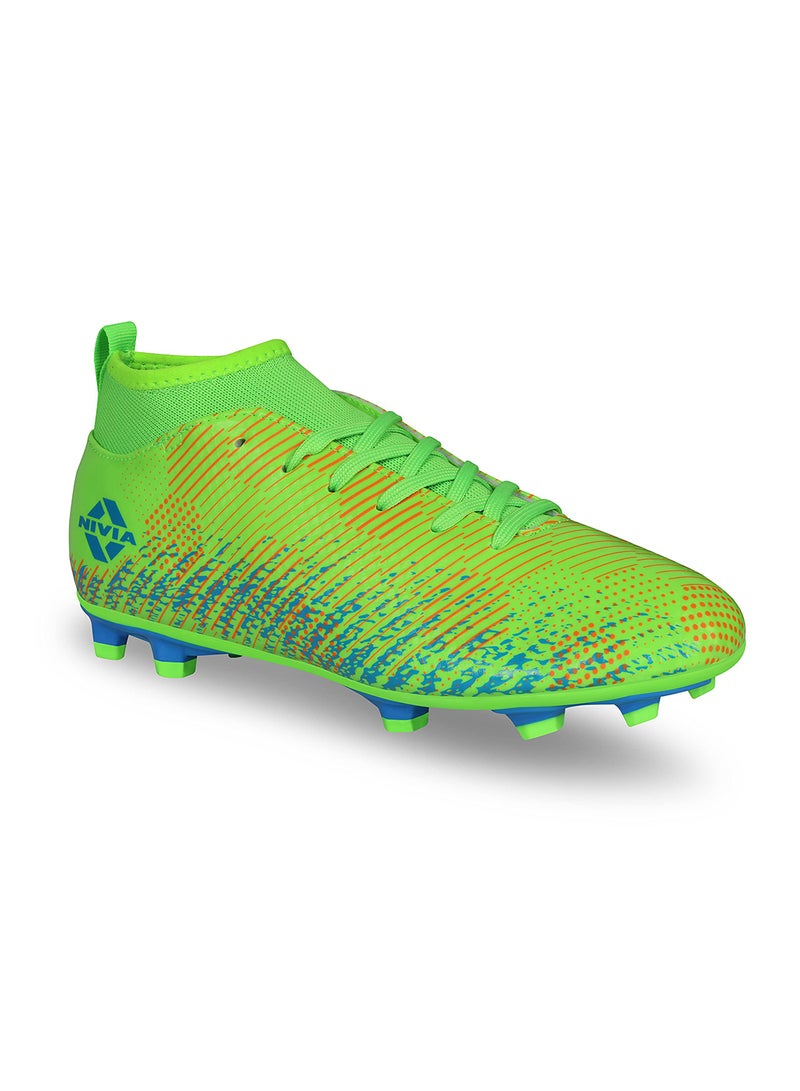 Pro ‎Encounter 9.0 Football Stud | Size : 10UK / 11US / 44EU | Water absorption| Material :  PVC Synthetic leather with Lycra Mesh,TPU | Light Weight