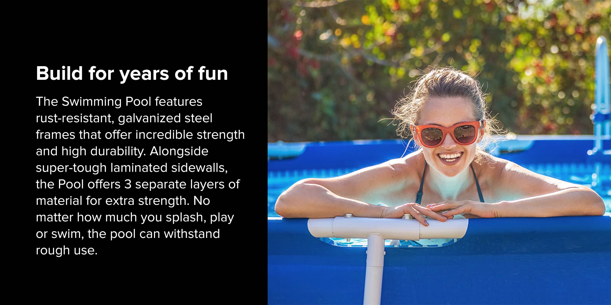 Rounded Swimming Pool