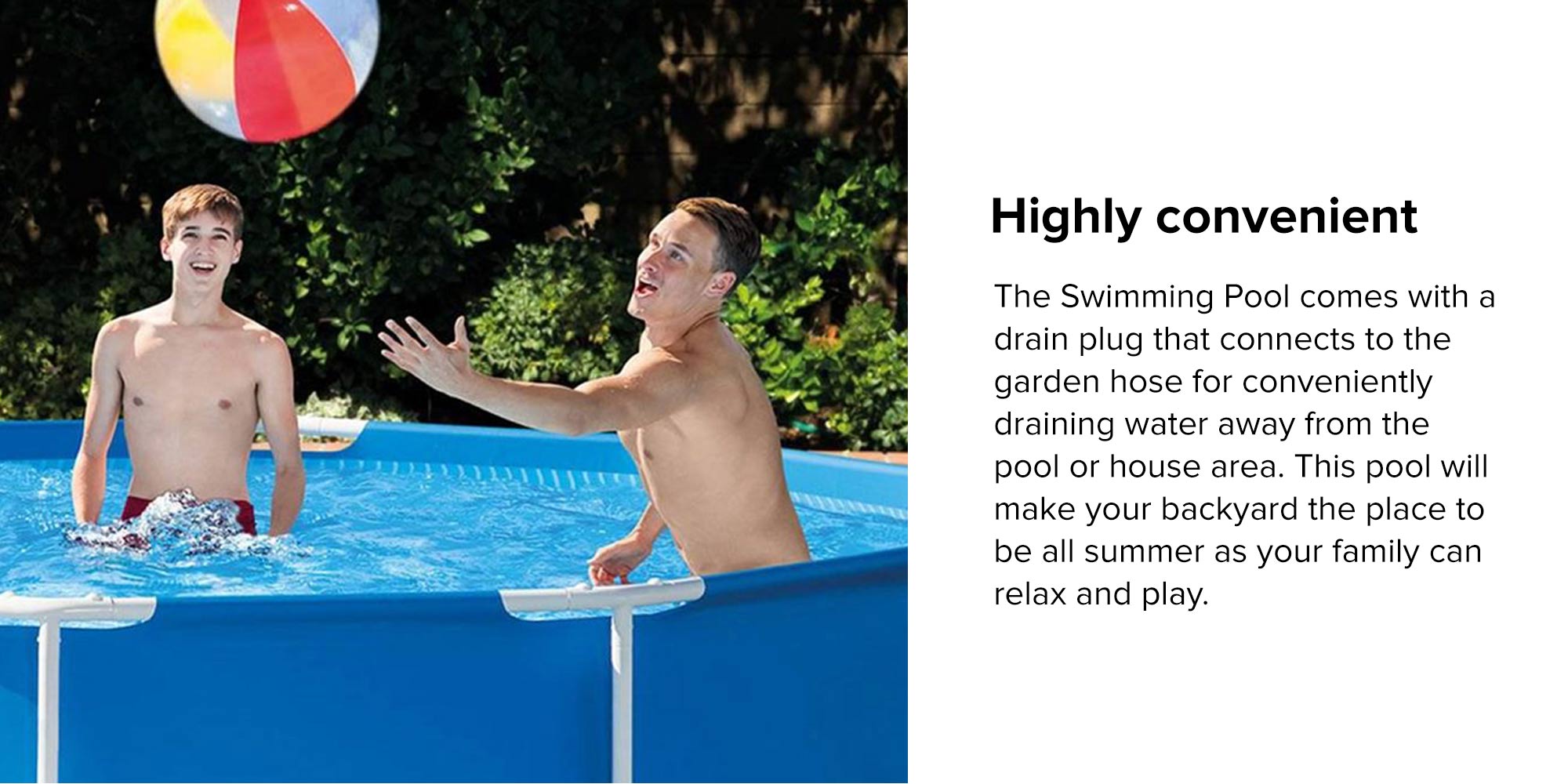 Rounded Swimming Pool