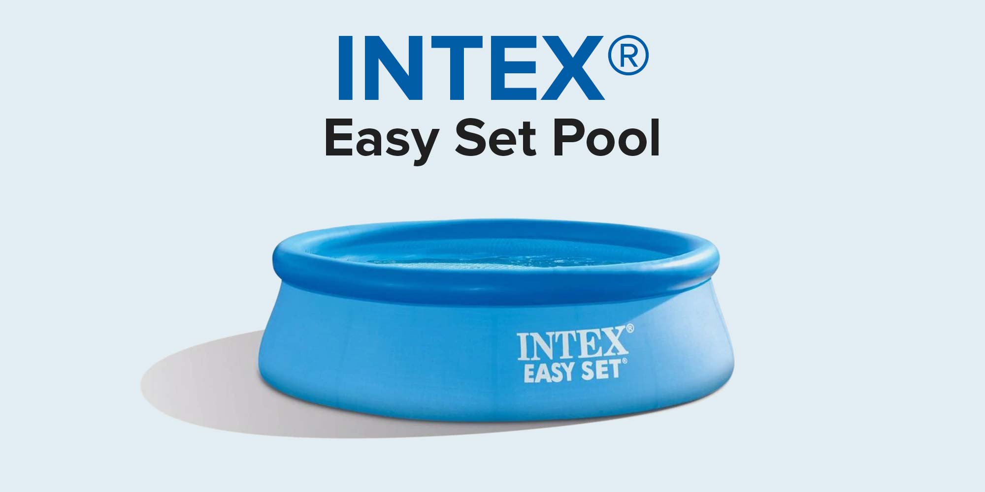 Superior Strength And Longer Durability Easy Swimming Pool Set For Kids - Blue 305x76cm