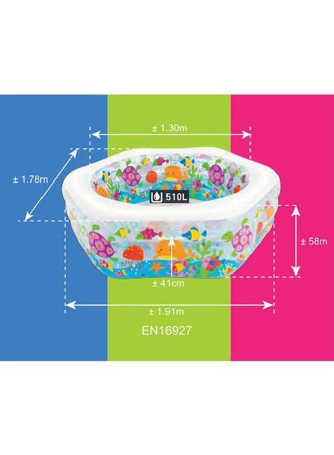 Swim Center Ocean Reef Inflatable Pool 75x70x24inch