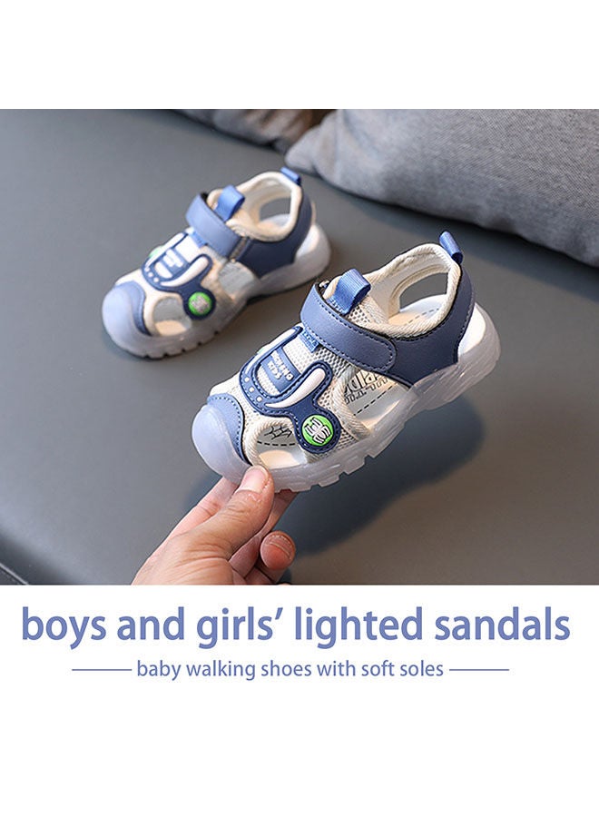 Boys' Summer Casual Open Toe Soft Outdoor Beach Sandal Breathable Sports Water Shoe for Little Child