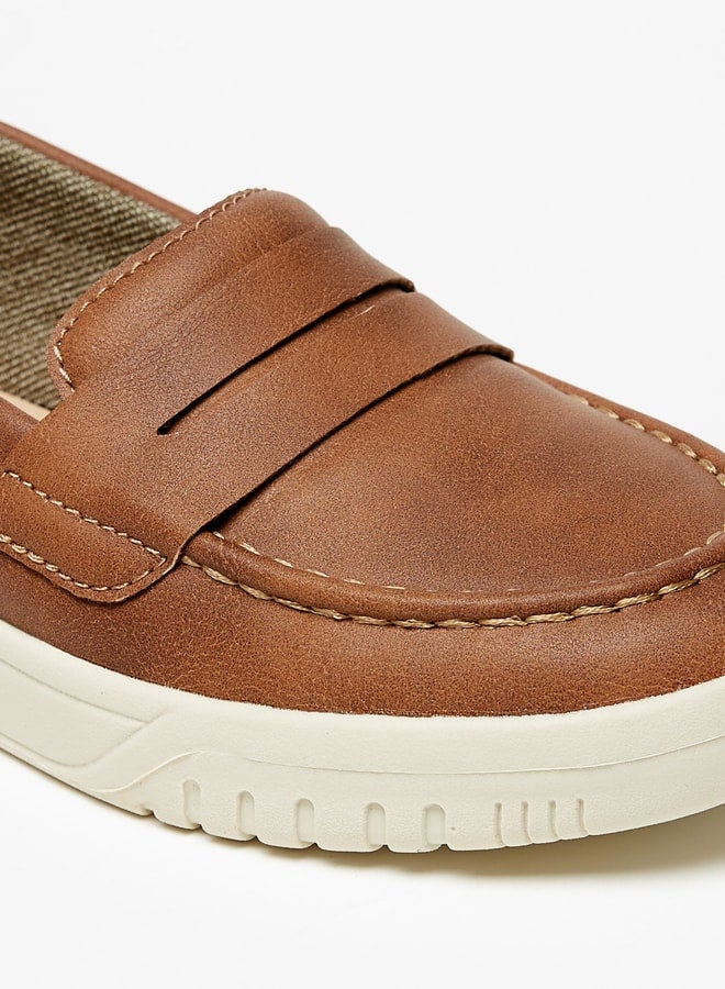 Boys Solid SlipOn Loafers  Ramadan Collection