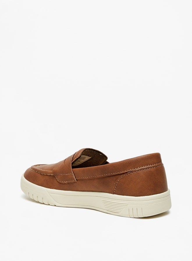 Boys Solid SlipOn Loafers  Ramadan Collection