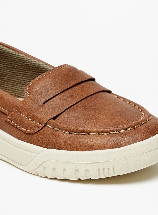 BoysS Solid SlipOn Loafers  Ramadan Collection
