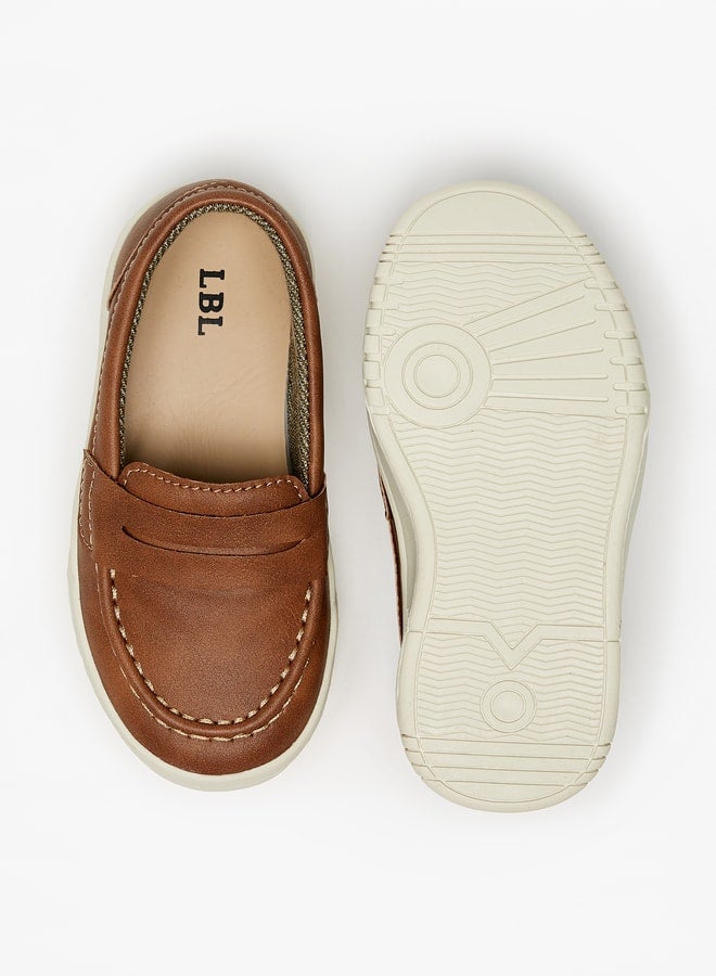 BoysS Solid SlipOn Loafers  Ramadan Collection