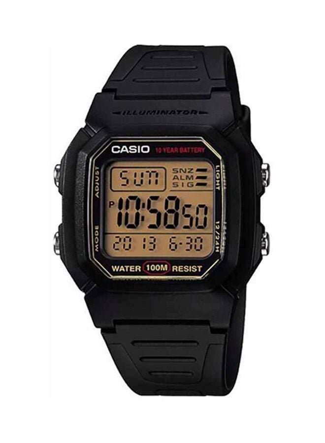 Boys' Classic Digital Quartz Watch W-800HG-9AVDF - 42 mm - Black