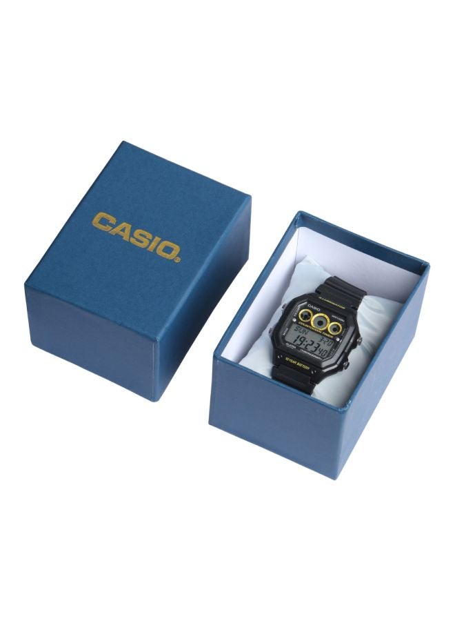 Boys' Youth Series Quartz Digital Watch AE-1300WH-1AVDF - 45 mm - Black