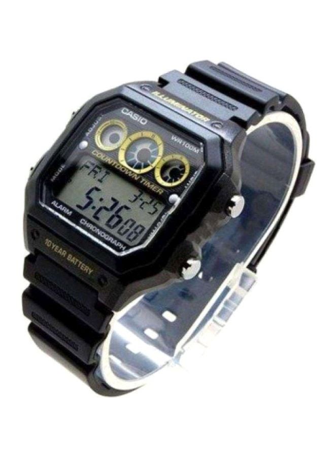 Boys' Youth Series Quartz Digital Watch AE-1300WH-1AVDF - 45 mm - Black