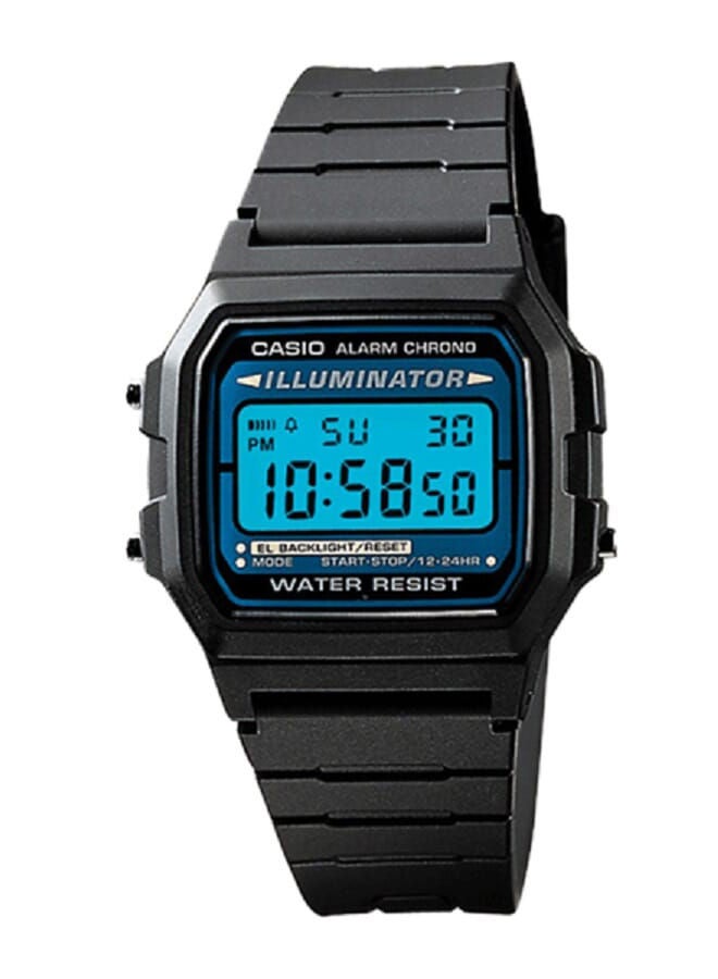 Resin Digital Wrist Watch F-105W-1ADF