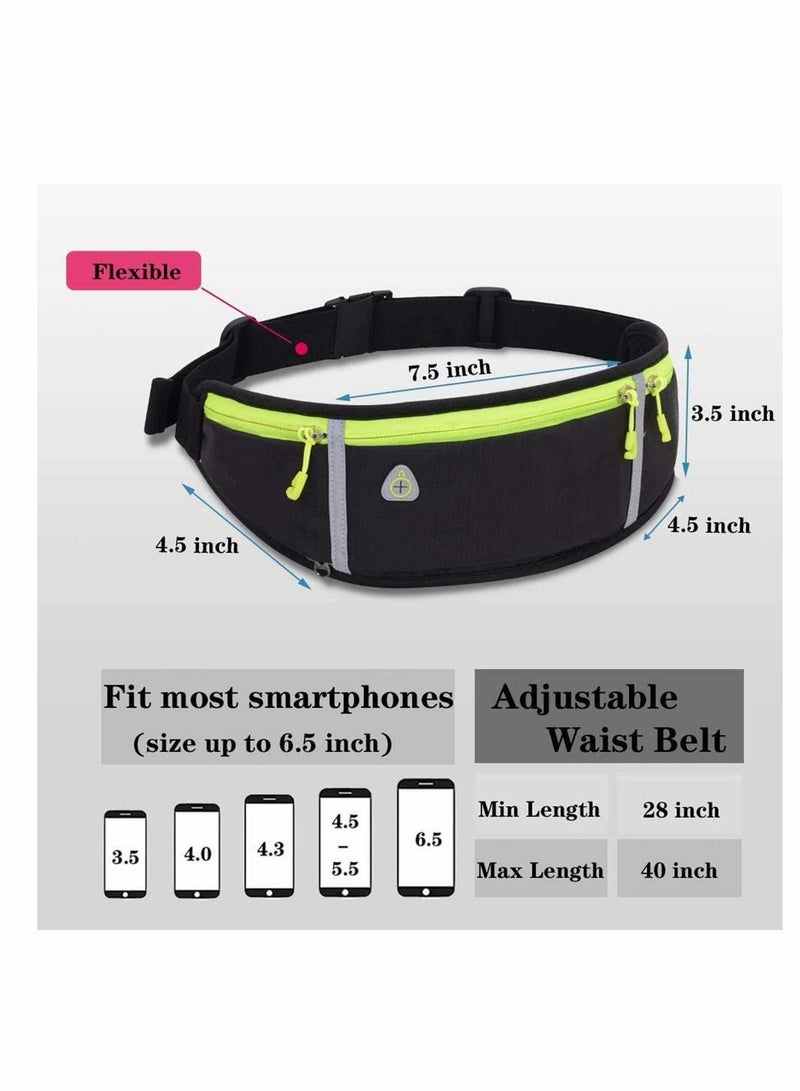 Waist Bag for Running Lightweight Running Belt Adjustable Running Waist Pack with Elastic Strap Running Pouch Phone Holder Accessories for iPhone