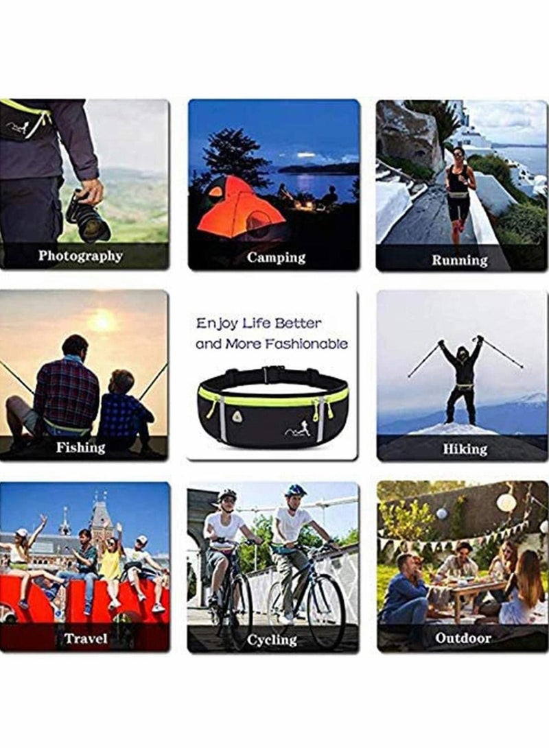 Waist Bag for Running Lightweight Running Belt Adjustable Running Waist Pack with Elastic Strap Running Pouch Phone Holder Accessories for iPhone