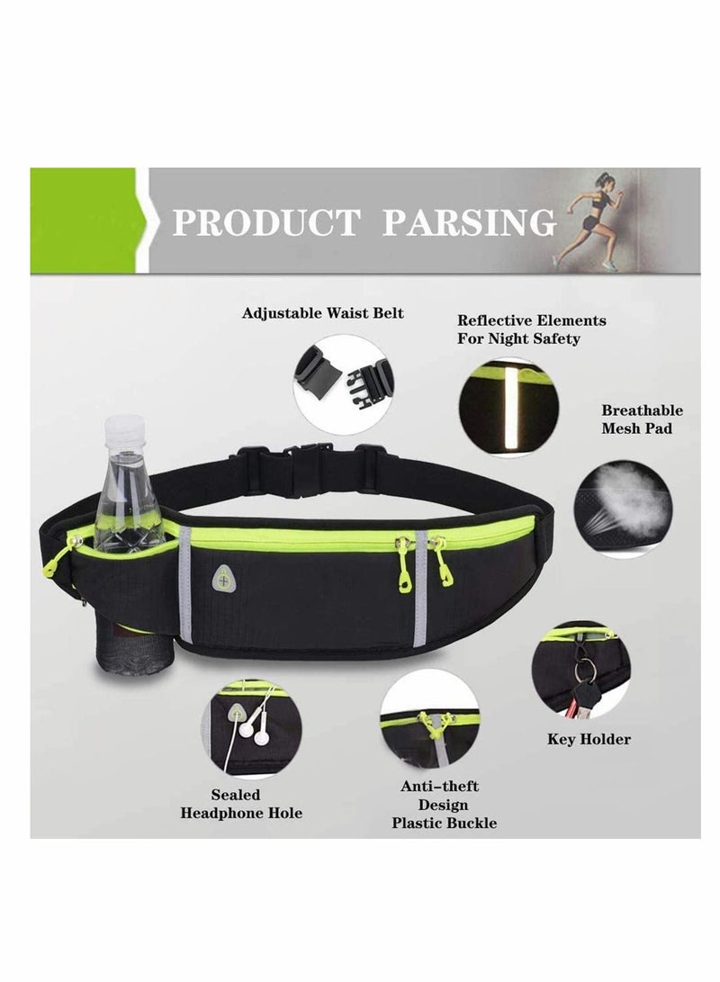 Waist Bag for Running Lightweight Running Belt Adjustable Running Waist Pack with Elastic Strap Running Pouch Phone Holder Accessories for iPhone