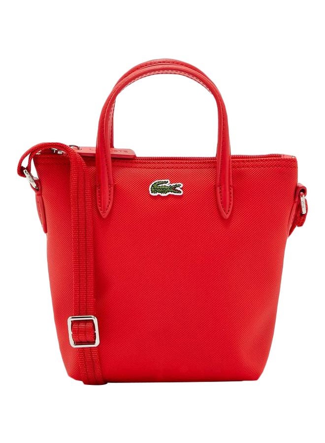 L.12.12 Concept Top Zip Crossbody Bag Red