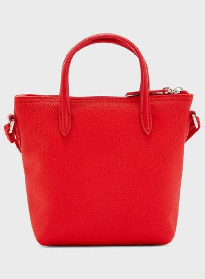 L.12.12 Concept Top Zip Crossbody Bag Red