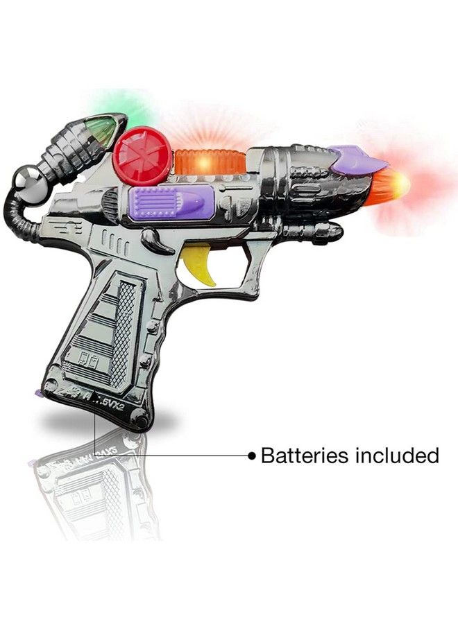 Ranger Handgun Toy Set With Flashing Lights & Sounds 2 Cool Futuristic Handguns Pretend Play Toy Gun Great Party Favor Gift For Boys And Girls Batteries Included Colors May Vary