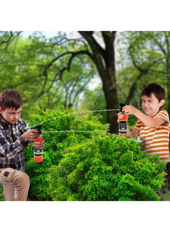 Fire Extinguisher Squirter Toy Pack Of 2 9 Inch Water Extinguisher With Realistic Design Fun Outdoor Summer Toy For Boys And Girls Great Fireman Toy For Kids Novelty Gag Gift