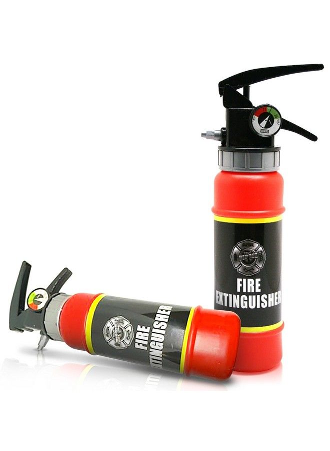 Fire Extinguisher Squirter Toy Pack Of 2 9 Inch Water Extinguisher With Realistic Design Fun Outdoor Summer Toy For Boys And Girls Great Fireman Toy For Kids Novelty Gag Gift