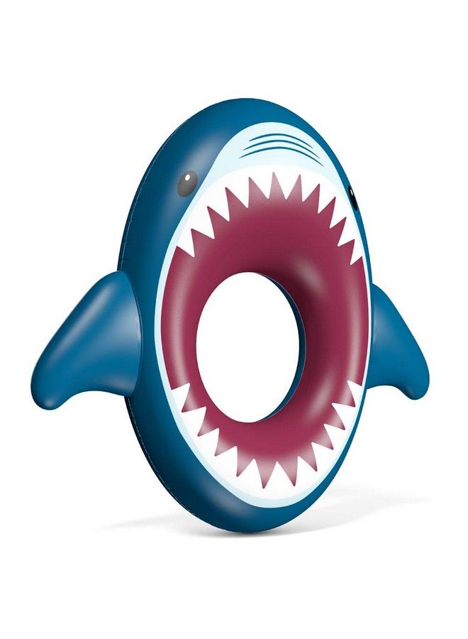 Inflatable Shark Pool Float Shark Floaties Water Fun Summer Beach Swimming Pool Tube Inflatables Ride On Pool Party Raft Lounge Toys For Kids Adults