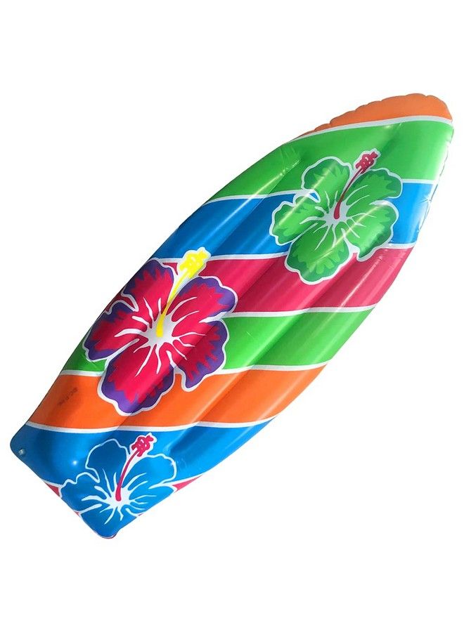 Luau Inflatable Surfboard Inflatable Surfboard For Beach Tropical & Luau Surf Boards For Party Decorations Inflatable Pool Toy For Kids And Adults Beach Party Inflate 1 Piece 34