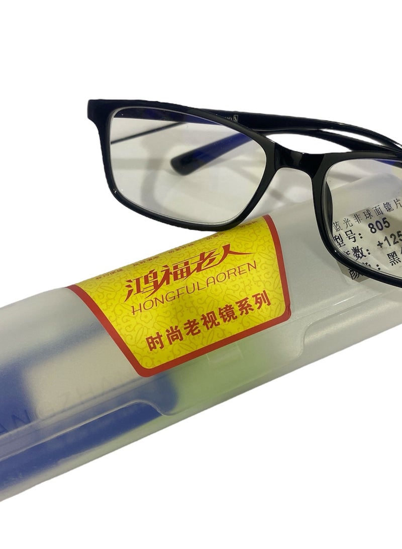 HONGFULAOREN BLUE LIGHT READING GLASSES POWER  +1.00