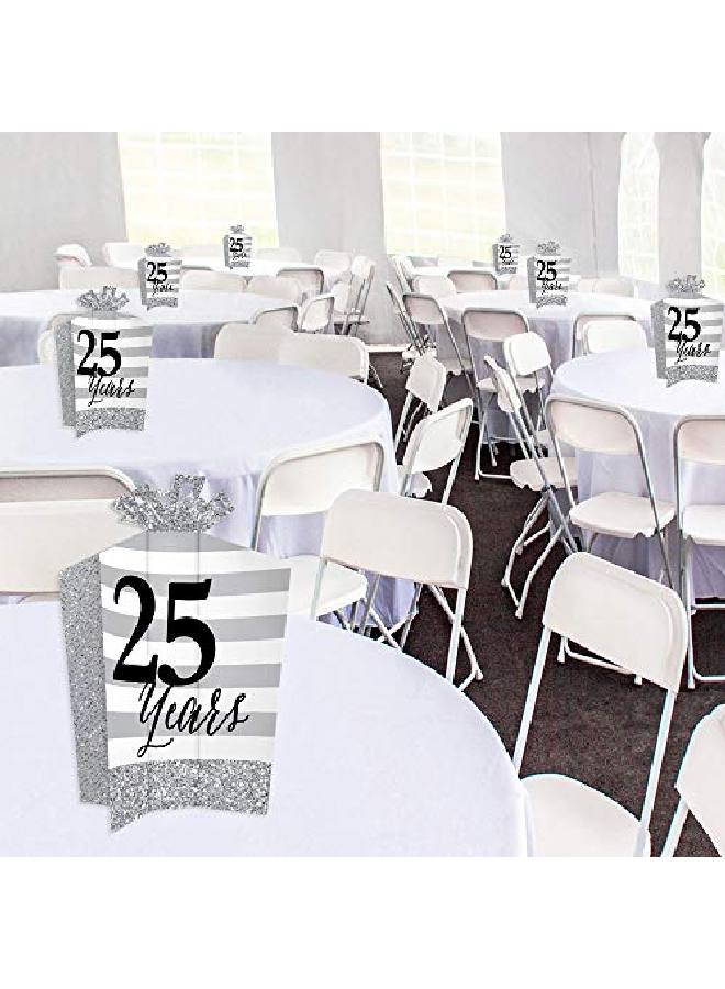 We Still Do 25Th Wedding Anniversary Table Decorations Anniversary Party Fold And Flare Centerpieces 10 Count