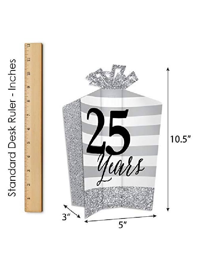 We Still Do 25Th Wedding Anniversary Table Decorations Anniversary Party Fold And Flare Centerpieces 10 Count