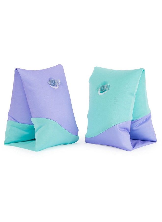 Soft Swimmies Toddler Floaties Learntoswim Inflatable Pool Floats & Arm Floaties Swimming Pool Accessories For Kids Aged 35 Purple