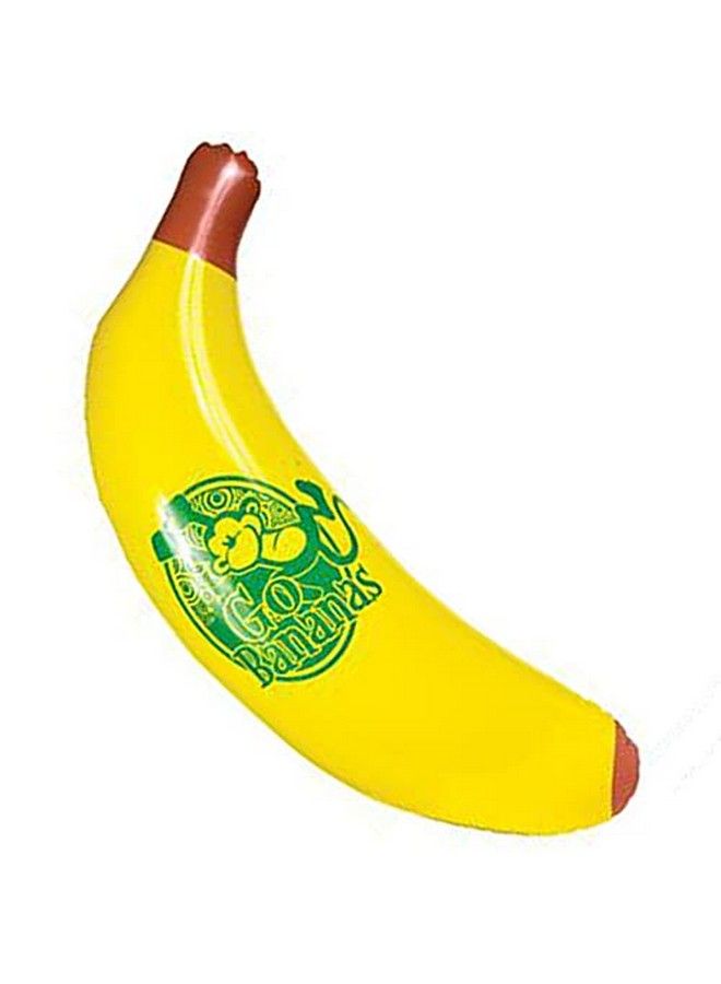 46 Inch Banana Inflate Inflatable Food Toys With A Cute Design Fun Birthday Party Decorations Supplies Durable Water Pool Toys For Kids Fun Party Favors