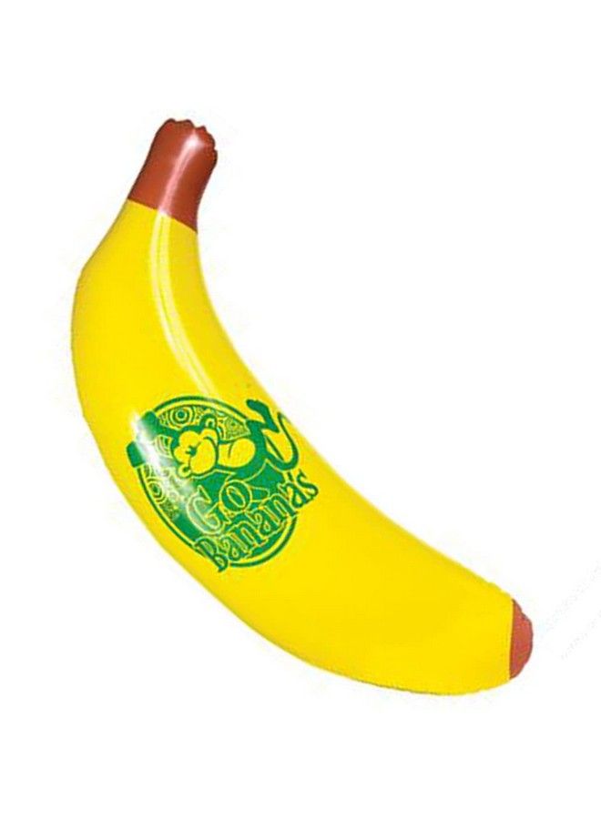 46 Inch Banana Inflate Inflatable Food Toys With A Cute Design Fun Birthday Party Decorations Supplies Durable Water Pool Toys For Kids Fun Party Favors