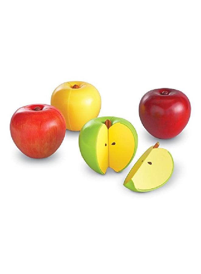 Bring Fractions To Life With These Sectioned Apple Magnets