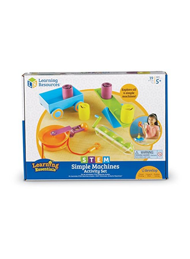 Stem Simple Machines Activity Set Handson Science Activities 19 Pieces Ages 5+