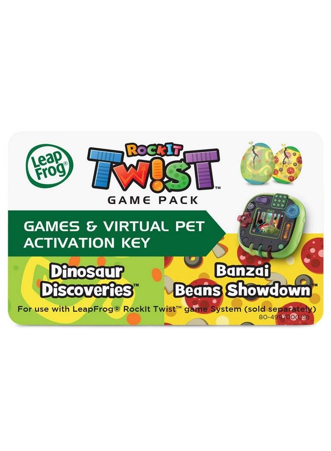 Rockit Twist Dual Game Pack: Dinosaur Discoveries And Banzai Beans Showdown