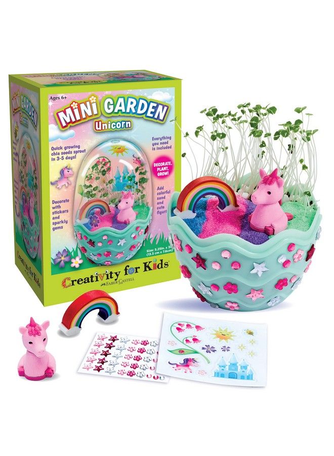 Mini Garden: Magical Unicorn Gifts For Girls And Boys Age 68+, Arts And Crafts For Kids