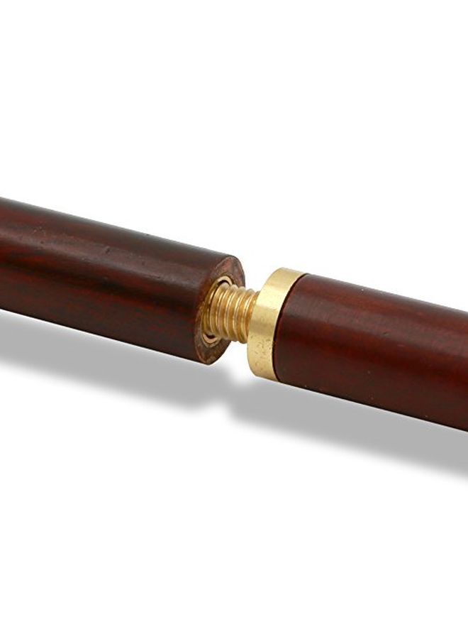 Magic Wand Pro Model Real Wood With Golden Metal Tips Magician'S Choice