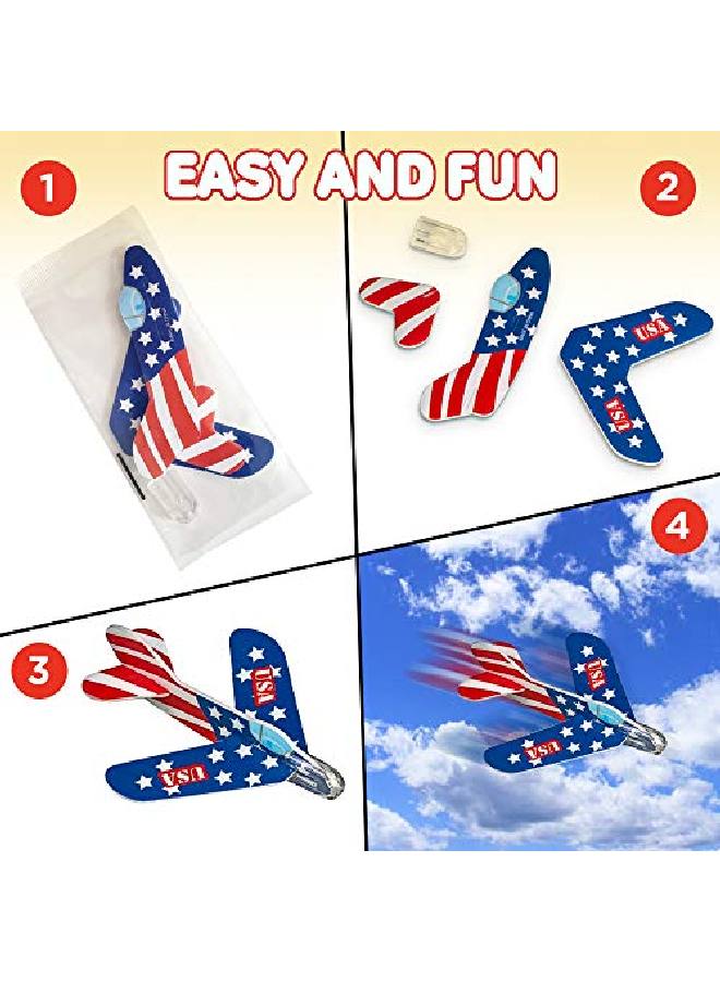 Foam Gliders For Kids Bulk Set Of 72 Lightweight Planes With Various Designs Individually Packed Flying Airplanes Fun Birthday Party Favors Goodie Bag Fillers Boys And Girls