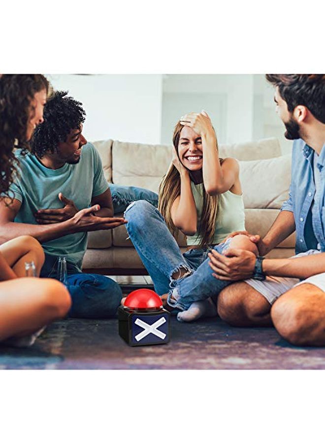 4 Packs Game Answer Buzzers Buzzer Alarm Buttons With Sound And Light Quiz Game Show Party Contest Answer Button Props For Adults Teens Boys Girls