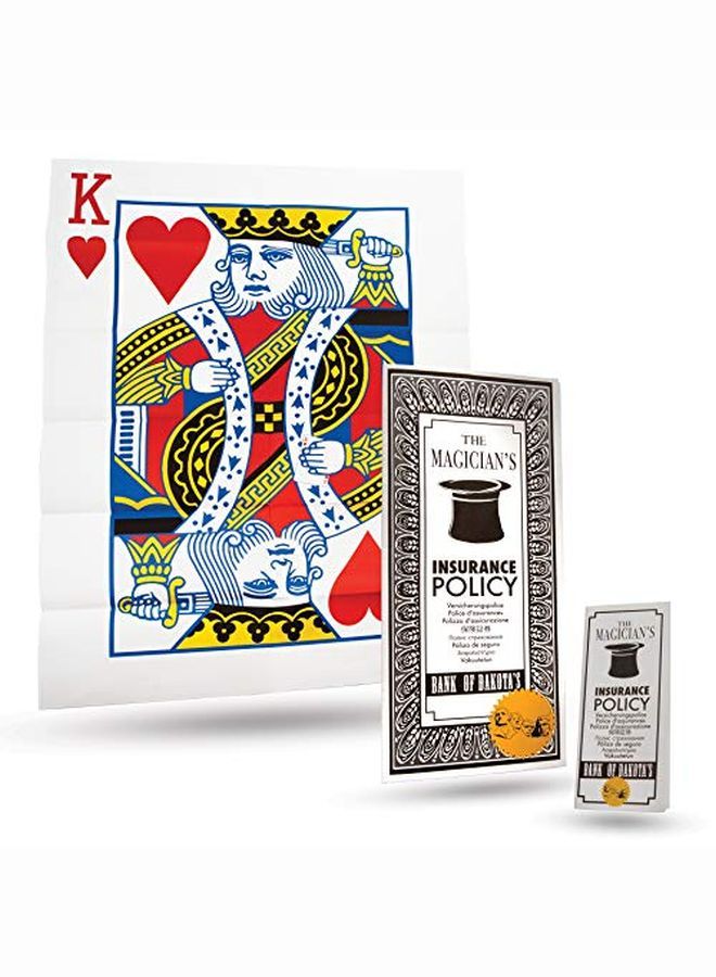 Ultimate Magician'S Insurance Policy Trick Professional Pocket & Stage Versions Included