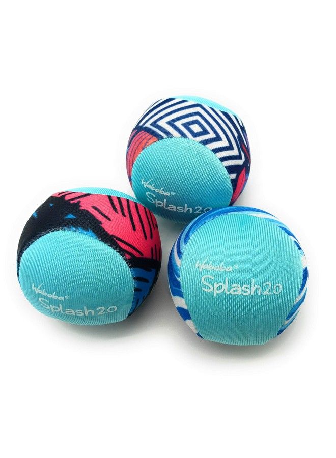 Splash Ball 2.0 Water Bouncing Ball (Colors May Vary) (Two Pack)