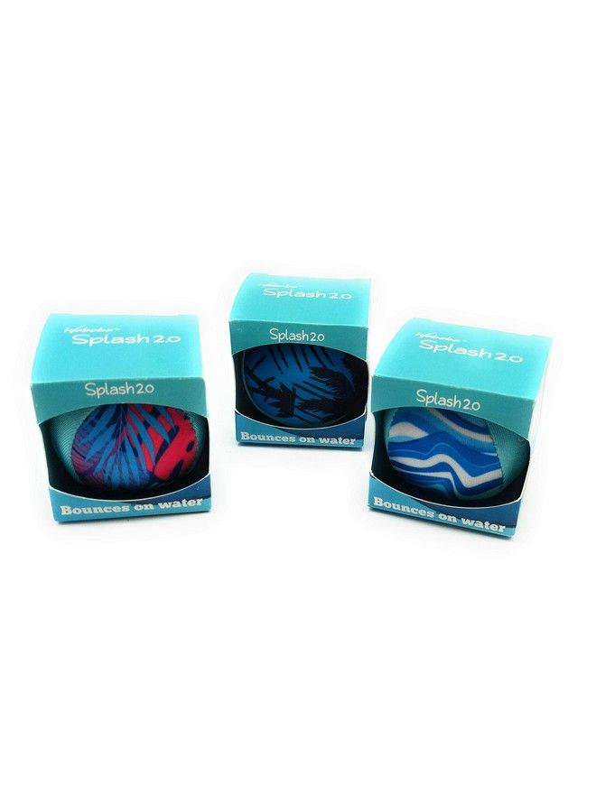 Splash Ball 2.0 Water Bouncing Ball (Colors May Vary) (Two Pack)