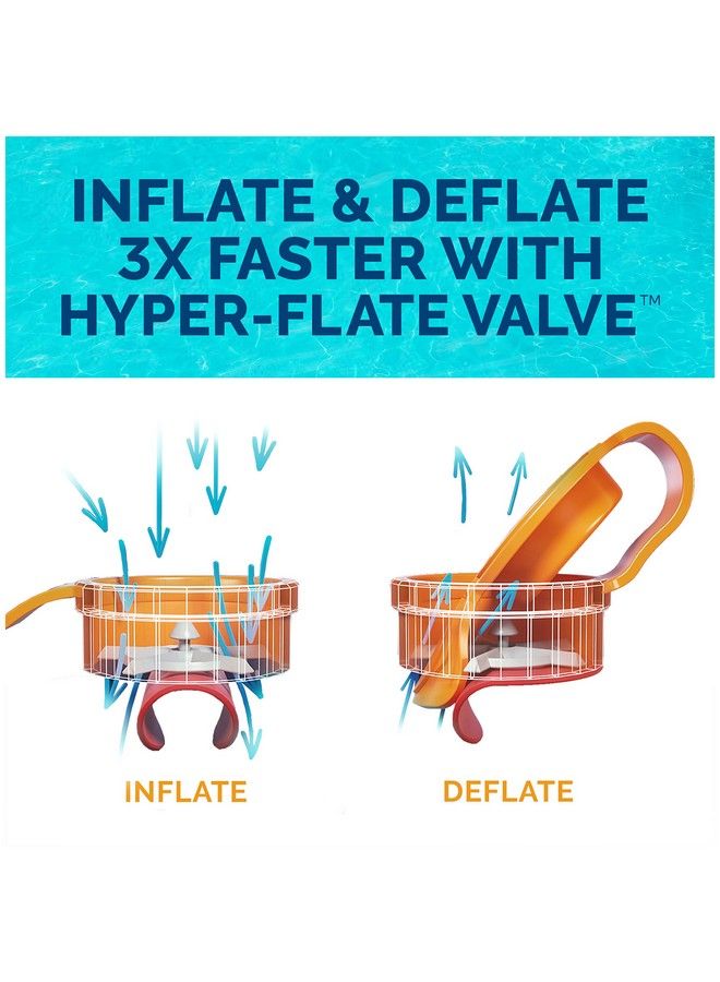 Dry Float Lounger Pool Float Translucent Inflatable Recliner Chair For Adults With Fast Inflation Foot Rest & Cup Holder