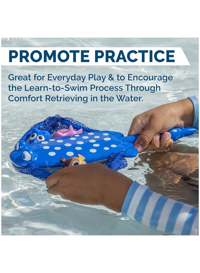 Disney Finding Dory Mr. Ray Dive And Catch Game Bath Toys And Pool Party Supplies For Kids Ages 5 And Up