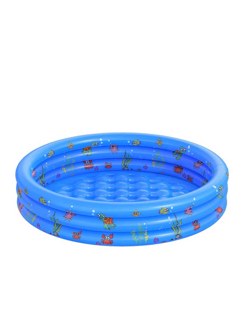 Swimming Pool Children's Small Pump Pool Children's Paddling Pool Portable Inflatable Pool Indoor and Outdoor Children's Water Play Centre