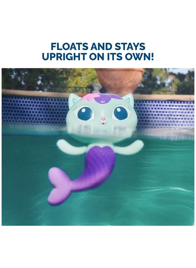Gabby’S Dollhouse Mercat Floatin Figures Swimming Pool Accessories  Kids Pool Toys GabbyS Dollhouse Party Supplies  Water Toys For Kids Aged 3  Up